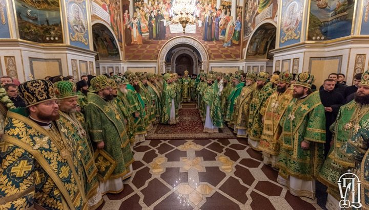 Блаженніший Митрополит Онуфрій очолив урочистості в Києво-Печерській лаврі. Фото: УПЦ