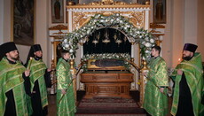 В Херсонской епархии празднуют 10-летие обретения мощей прп. Евтропии