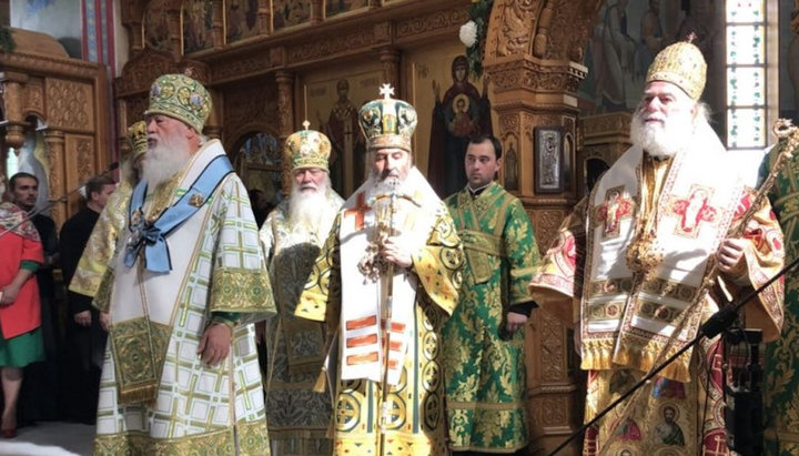 Олександрійський патріарх Феодор під час свого візиту в Одесу, 2018 рік. Фото: eparhiya.od.ua