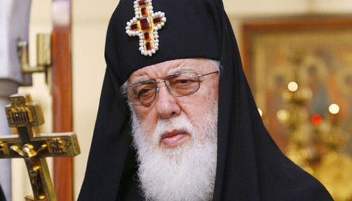 Католикос-Патриарх всея Грузии Илия II. Фото: сайт Грузинской Патриархии