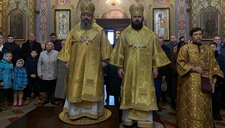 Metropolitan Vladimir (Melnik) of Vladimir-Volynsky and Kovel and Bishop Paweł (Tokajuk) of Hajnowski. Photo: Vladimir-Volynsky Eparchy