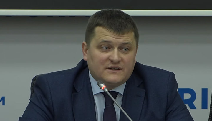Deputy Minister of Culture, Youth and Sports of Ukraine Anatoly Maksimchuk. Photo: YouTube