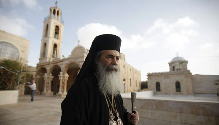 Patriarhul Ierusalimului Teofil III. Imagine: amp.znaj.ua