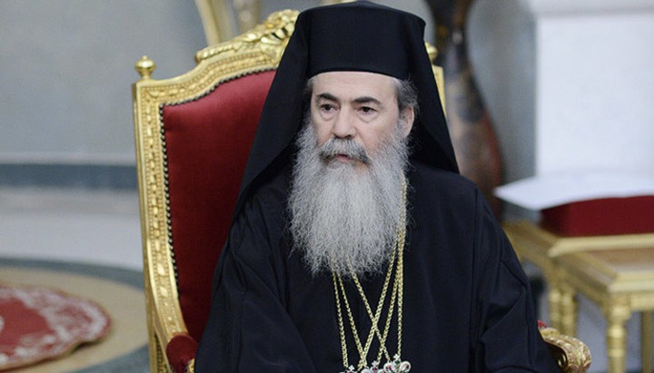 Патріарх Єрусалимський Феофіл III. Фото: nk.org.ua