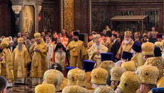 В Москві проходить спільне Богослужіння Глав Єрусалимської Церкви і РПЦ