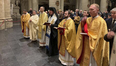 Драбинко помолился с униатами и католиками в Брюсселе