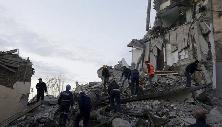 Последствия землетрясения. Фото: romfea.gr