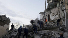Албанская Церковь оказала помощь пострадавшим от землетрясения в стране