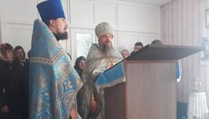 В Печихвостах община УПЦ молилась в храмовый праздник у иконы из Грузии