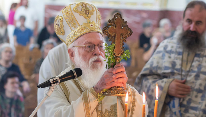 Предстоятель Албанської Православної Церкви Архієпископ Анастасій (Яннулатос). Фото: foma