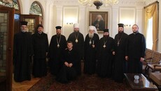 Metropolitan Nikodim of Zhitomir meets with the Primate of Bulgarian Church