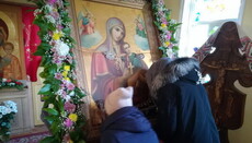 До Києва прибула чудотворна ікона Божої Матері «Страсна»