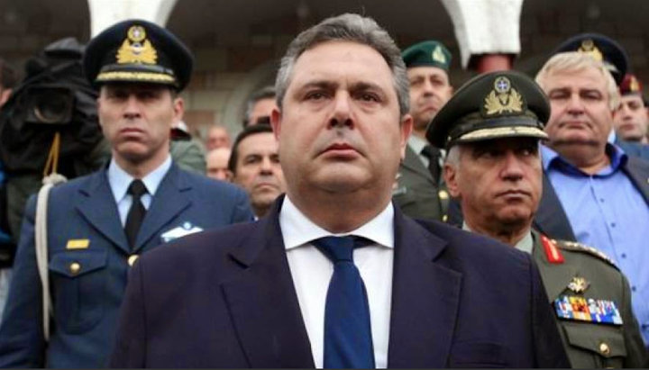 Panos Kammenos, fostul ministru grec al Apărării. Imagine: ria.ru