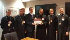 Глава УГКЦ и члены синода встретились с представителями Госдепа США