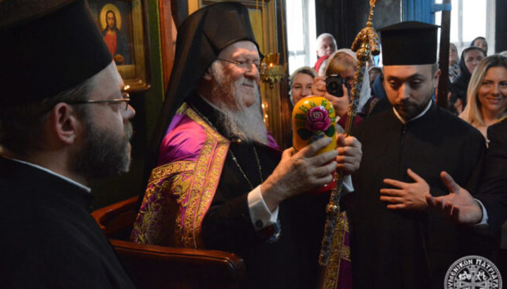 Head of the Church of Constantinople Patriarch Bartholomew. Photo: romfea.gr