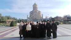 В Грузинской Православной Церкви приняли делегацию УПЦ