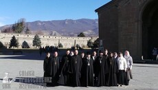Делегацию УПЦ в Грузии принял епископ Самтависский и Каспский Дамиан