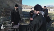 В Болнисской епархии Грузинской Церкви впервые приняли украинского иерарха