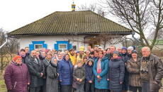 Στο χωριό Μπόμπρικ αγίασαν νέο ναό αντί καταληφθέντος από υποστηρικτές OCU