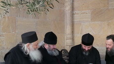 В Грузии паломники из УПЦ встретились с архиепископом Спиридоном (Абуладзе)