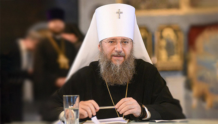 Coordonatorul administrativ al Bisericii Ortodoxe Ucrainene Mitropolitul Antonie. Imagine: Serghei Râjkov