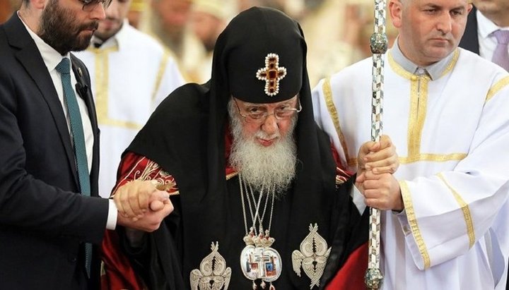 Католикос-Патриарх всея Грузии Илия II. Фото: издание «Sputnik Грузия»