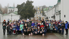 Діти з Донецька здійснили паломництво до Києво-Печерської лаври