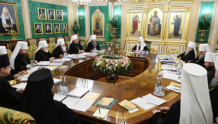 The session of the Holy Synod of the Russian Orthodox Church on December 26, 2019. Photo: stavropol-eparhia.ru