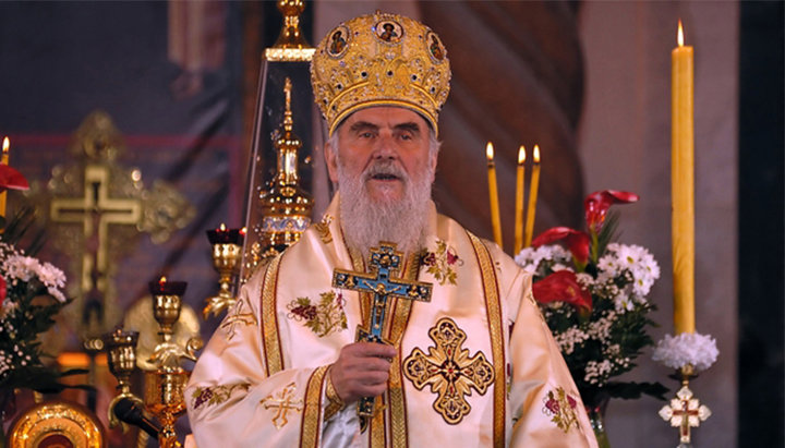 Патриарх Сербский Ириней. Фото: foma.ru