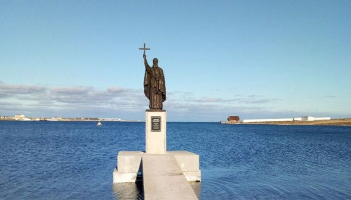 Пам'ятник священномученику Клименту Римському. Фото: crimea.ria.ru