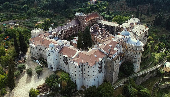 Монастир Зограф. Фото: YouTube