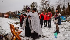 В Луцкой епархии ПЦУ уже празднуют Богоявление
