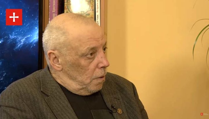 Заслужений журналіст України, православний публіцист Василій Анісімов. Фото: YouTube