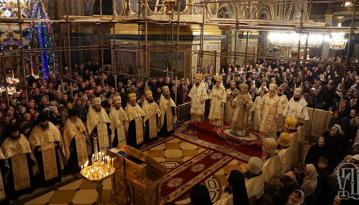 Блаженнейший Митрополит Онуфрий прибыл с визитом в Почаевскую лавру. Фото: news.church.ua