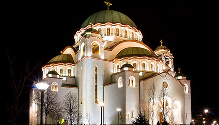 Собор святого Саввы в Белграде. Фото: otdihvserbii.ru