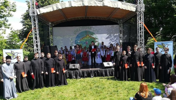 Первый детский православный вокальный фестиваль «Певческие тропинки детства». Фото: СПЖ