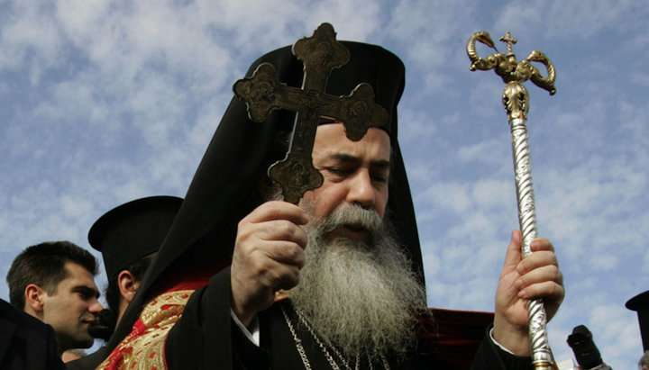 Ο Πατριάρχης Ιεροσολύμων Θεόφιλος. Φωτογραφία: pravoslavie.ru