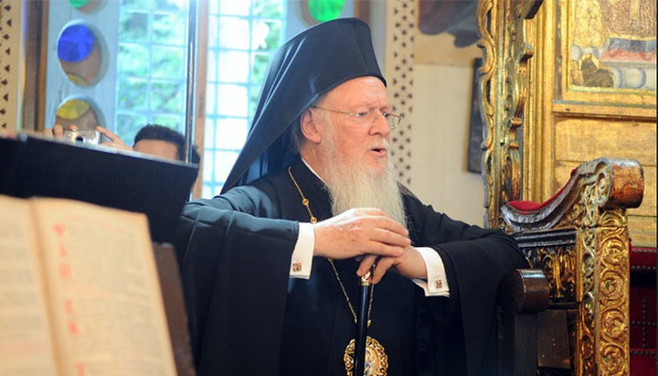 Patriarhul Bartolomeu al Constantinopolului. Imagine: 112.ua