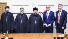 UOC Hierarch meets with the Kingdom of Netherlands' Ambassador on religion