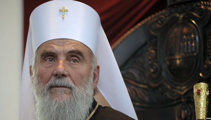 Глава СПЦ патриарх Сербский Ириней. Фото: spc.rs