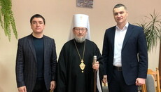 Митрополит Анатолий встретился с новоназначенным главой Сарненской РГА