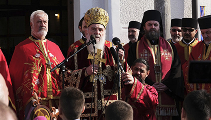 Сербский Патриарх Ириней. Фото: spc.rs