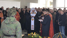 BGCU și primarul de Ivano-Frankivsk la funeraliile veteranului SS Galicina