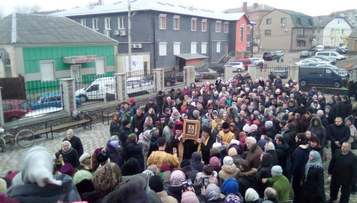 В Овручскую епархию прибыла чудотворная икона святителя Луки Крымского