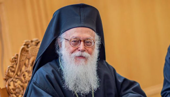 Primate of the Albanian Orthodox Church, Archbishop Anastasios of Tirana and All Albania. Photo: vzcz.church.ua