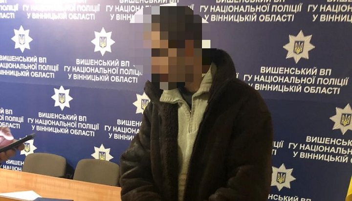 Вором оказался 37-летний мужчина, ранее судимый за убийство. Фото: vn.npu.gov.ua