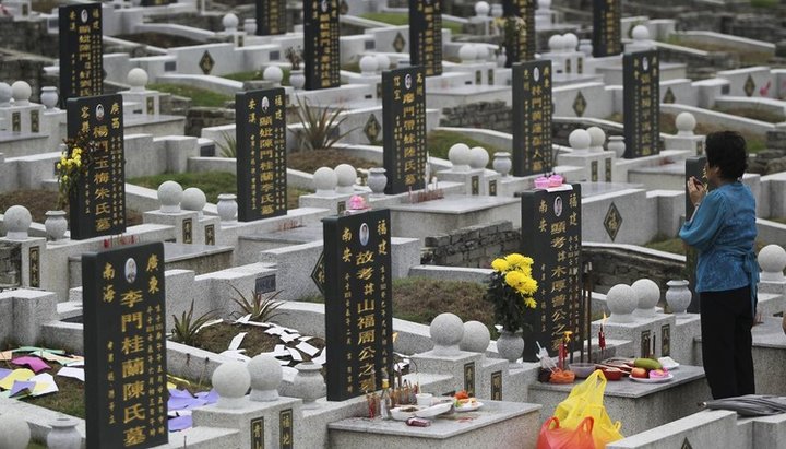 Кладовище в Китаї. Фото: droidbug.com