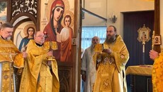 Chancellor of UOC leads Divine Liturgy in Prague