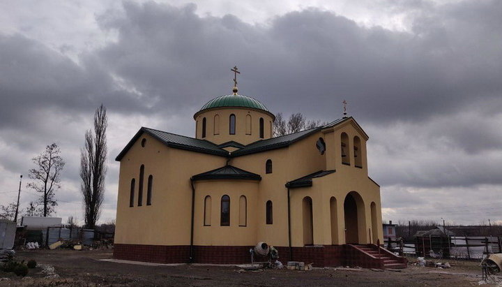 У Донецьку побудували новий храм на честь преподобних Антонія і Феодосія. Фото: donetsk.church.ua