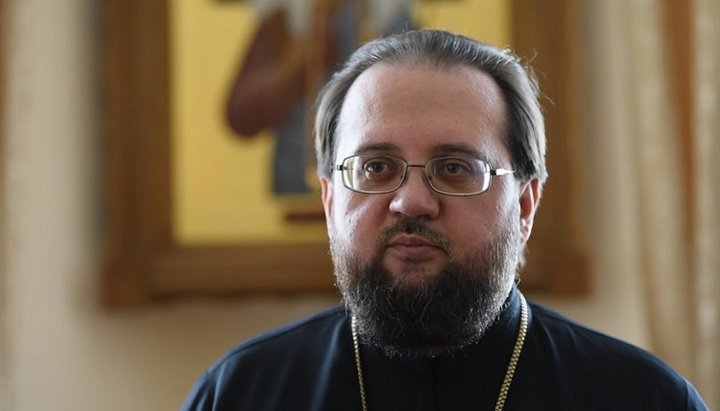Ректор КДАіС єпископ Білогородський Сільвестр (Стойчев). Фото: youtube